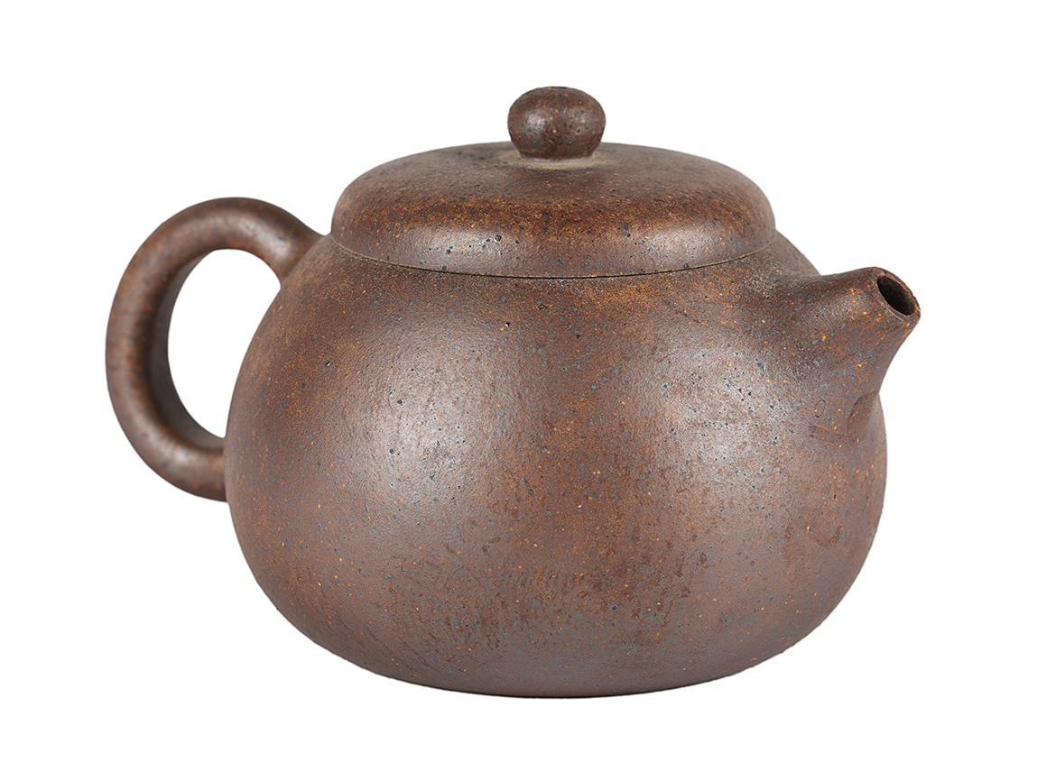 Чайник # 51930, дровяной обжиг/исинская глина, ручная работа, 200 мл.