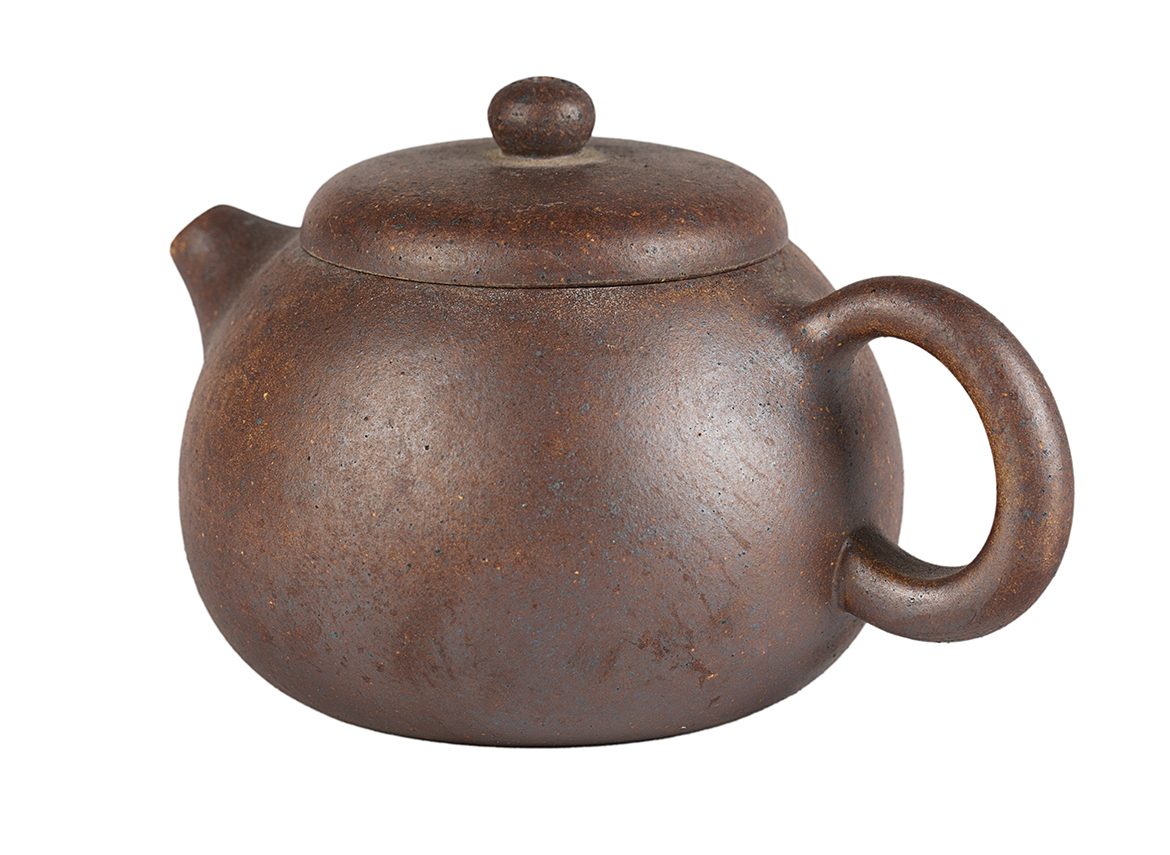 Чайник # 51930, дровяной обжиг/исинская глина, ручная работа, 200 мл.