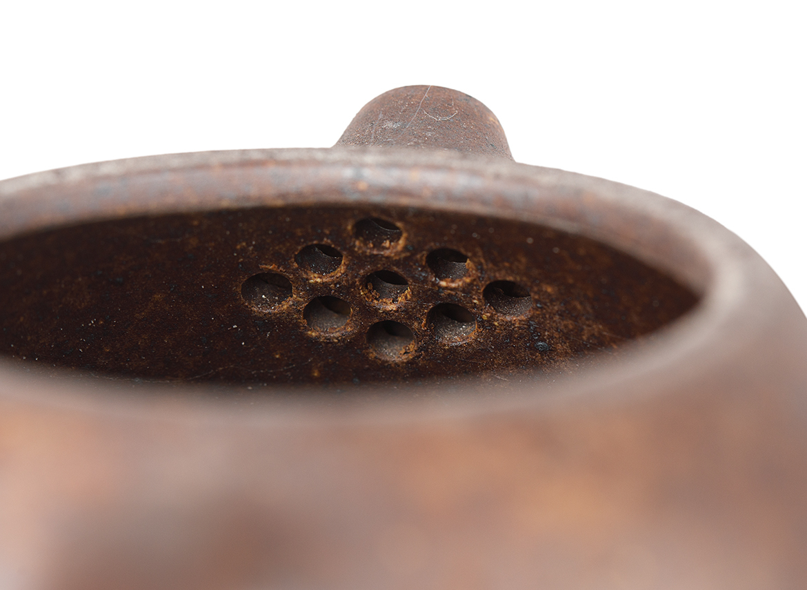 Чайник # 51930, дровяной обжиг/исинская глина, ручная работа, 200 мл.