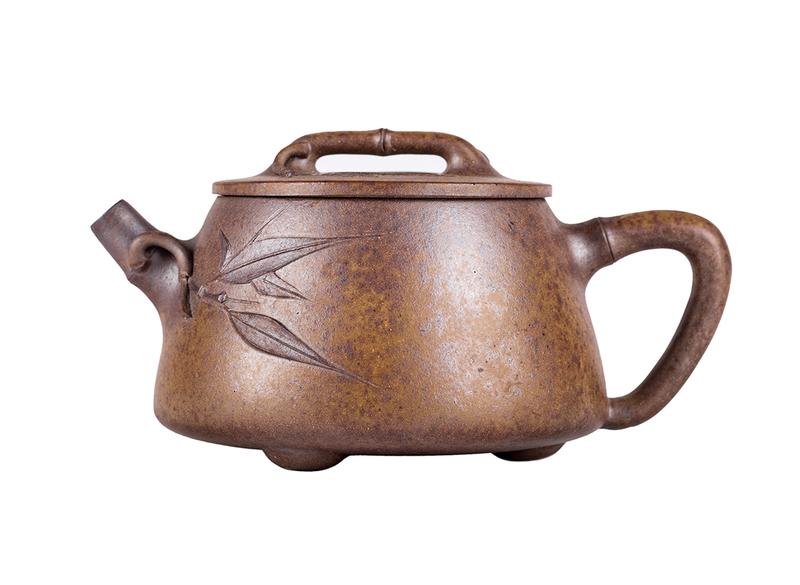 Чайник # 51914, дровяной обжиг/исинская глина, 250 мл.