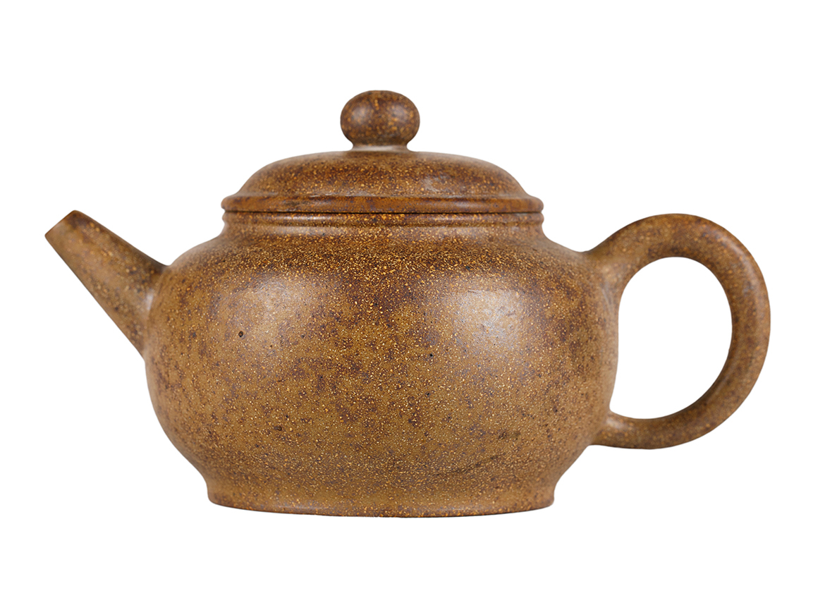 Чайник # 51941, дровяной обжиг/исинская глина, ручная работа, 190 мл.