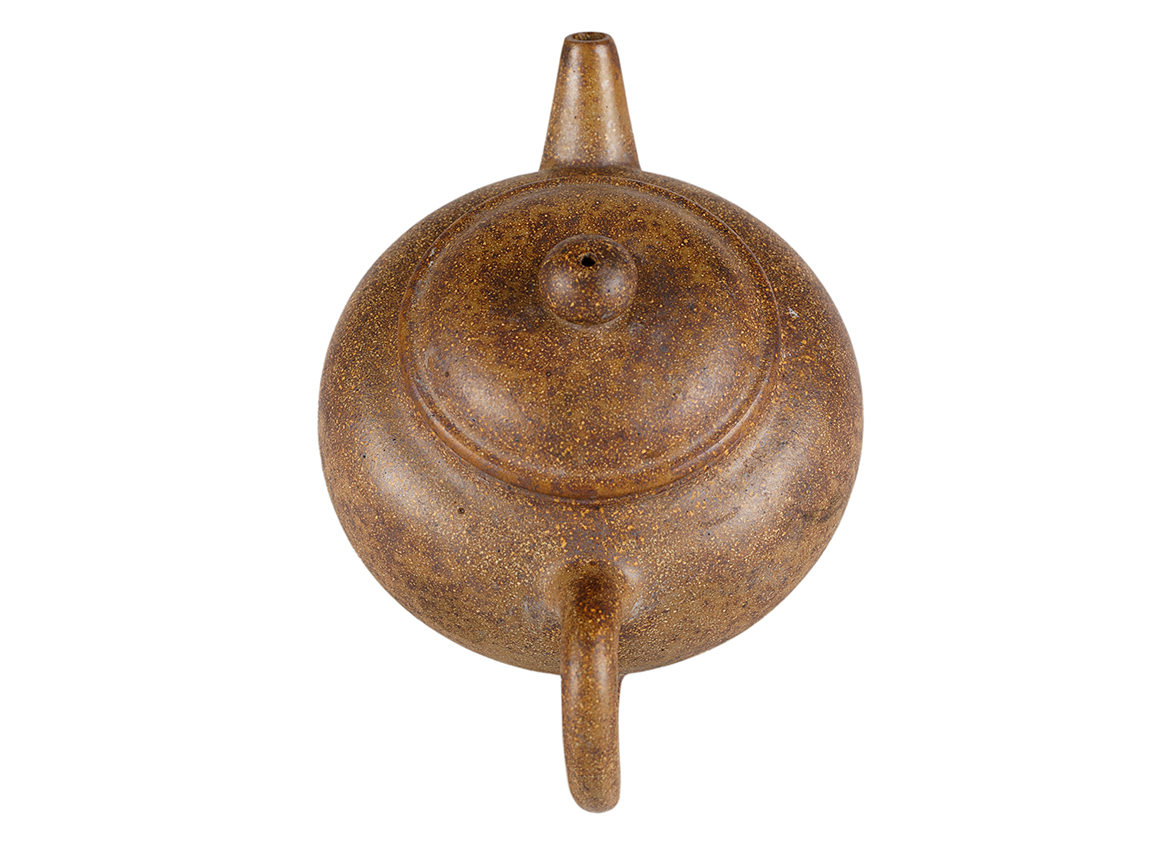 Чайник # 51941, дровяной обжиг/исинская глина, ручная работа, 190 мл.