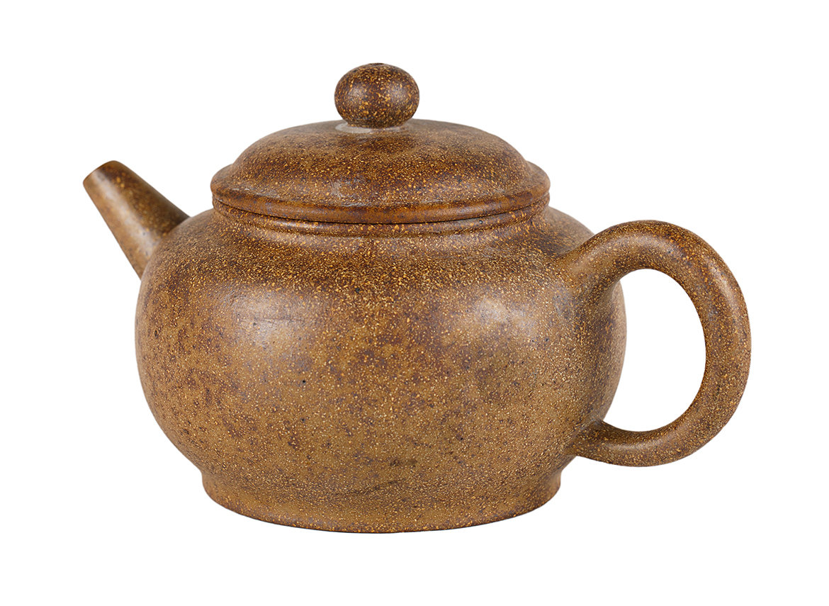 Чайник # 51941, дровяной обжиг/исинская глина, ручная работа, 190 мл.