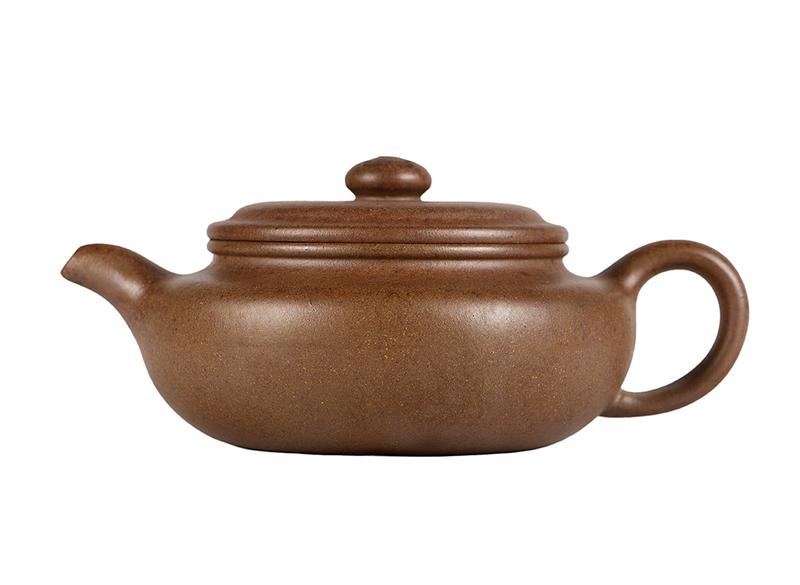 Чайник # 51942, дровяной обжиг/исинская глина, ручная работа, 200 мл.