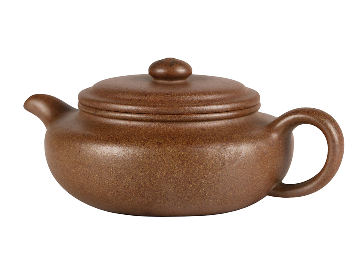 Чайник # 51942, дровяной обжиг/исинская глина, ручная работа, 200 мл.