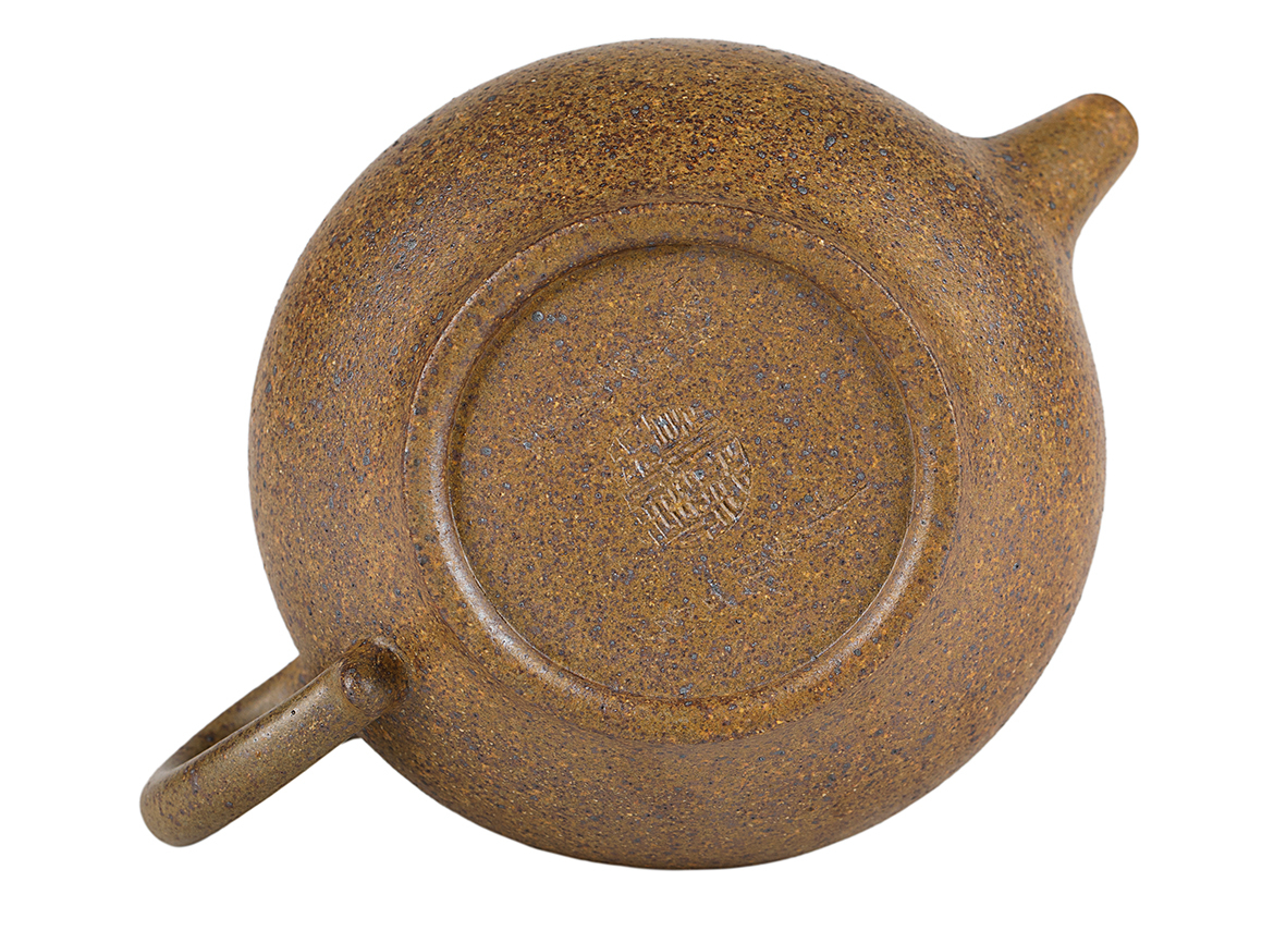 Чайник # 51943, дровяной обжиг/исинская глина, ручная работа, 220 мл.