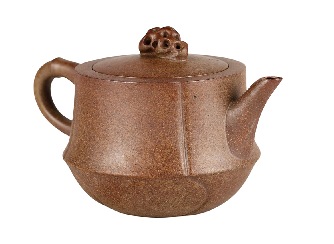 Чайник # 51944, дровяной обжиг/исинская глина, ручная работа, 160 мл.