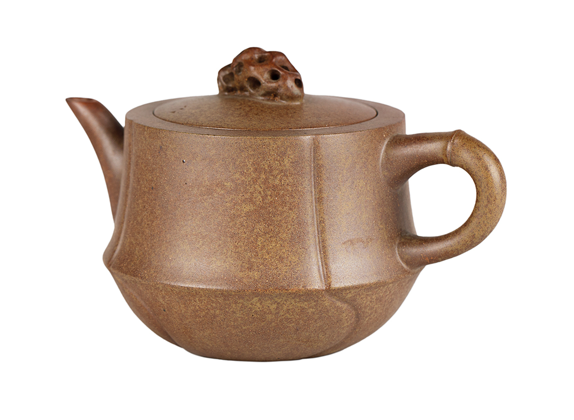 Чайник # 51944, дровяной обжиг/исинская глина, ручная работа, 160 мл.