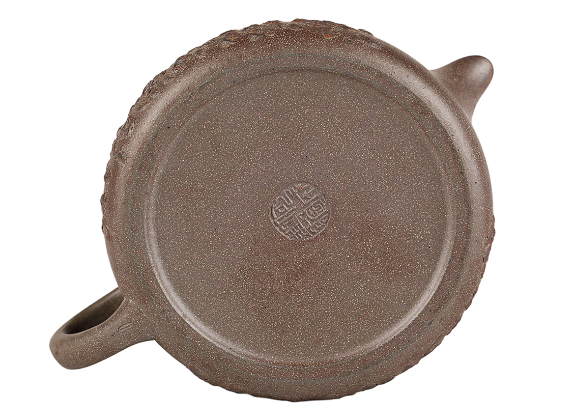 Чайник # 51946, дровяной обжиг/исинская глина, ручная работа, 140 мл.