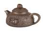 Чайник # 51946, дровяной обжиг/исинская глина, ручная работа, 140 мл.
