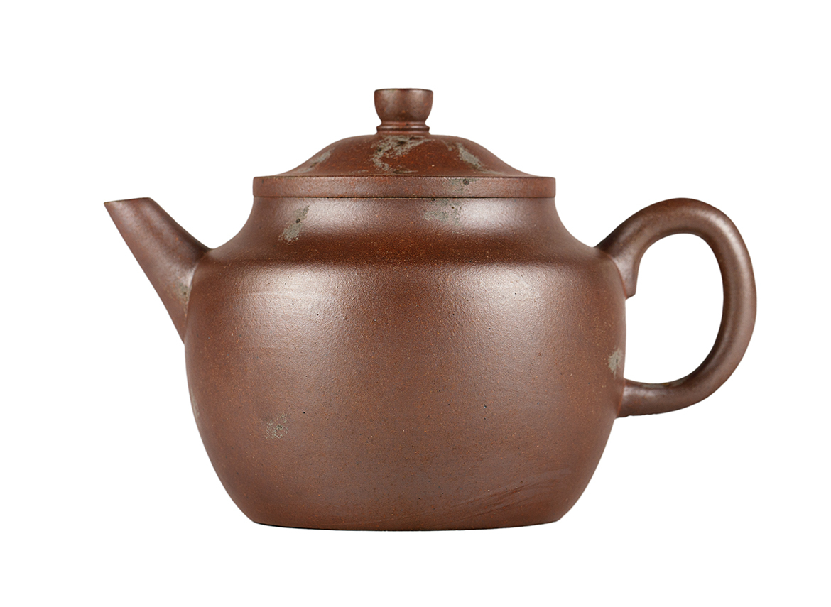 Чайник # 51948, дровяной обжиг/исинская глина, ручная работа, 210 мл.
