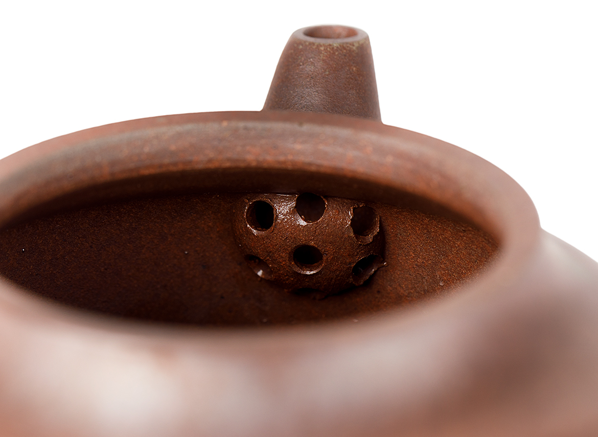 Чайник # 51948, дровяной обжиг/исинская глина, ручная работа, 210 мл.