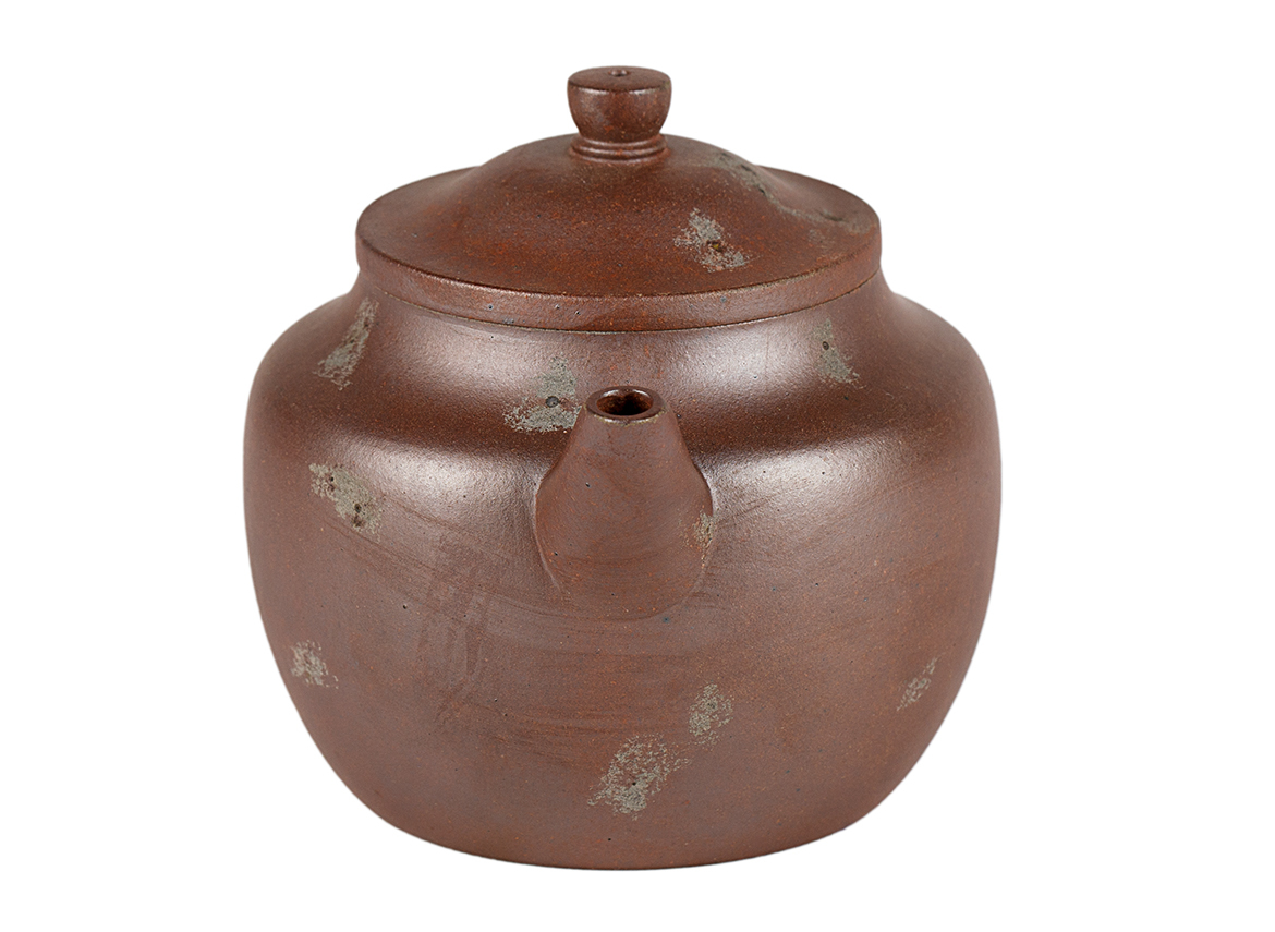 Чайник # 51948, дровяной обжиг/исинская глина, ручная работа, 210 мл.