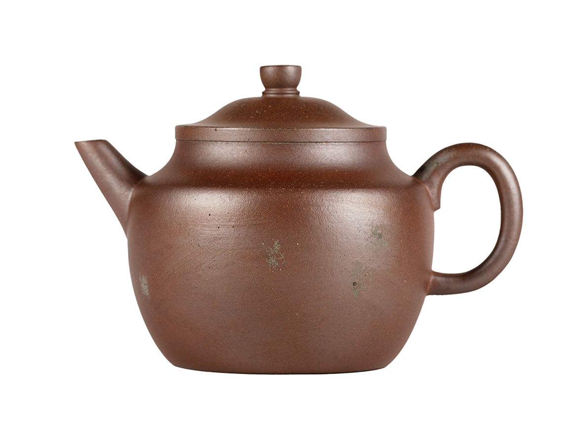 Чайник # 51949, дровяной обжиг/исинская глина, ручная работа, 210 мл.