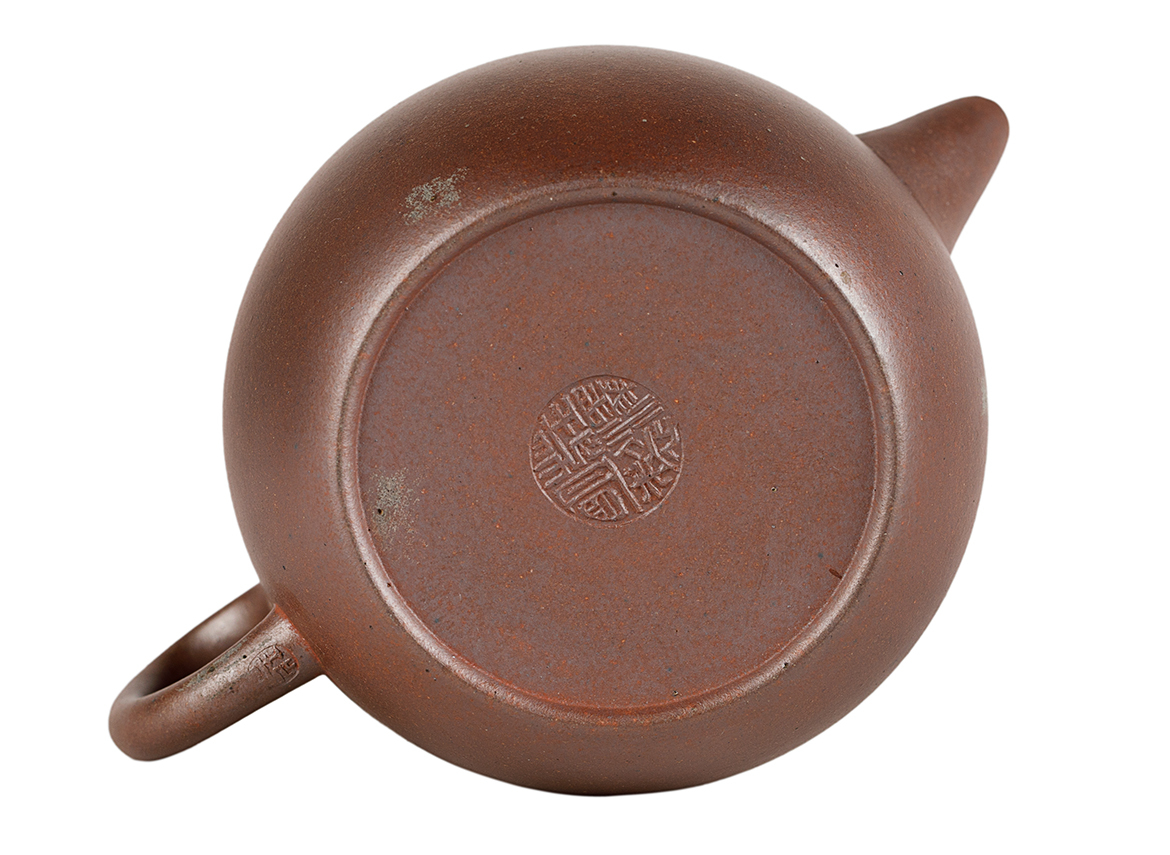 Чайник # 51949, дровяной обжиг/исинская глина, ручная работа, 210 мл.