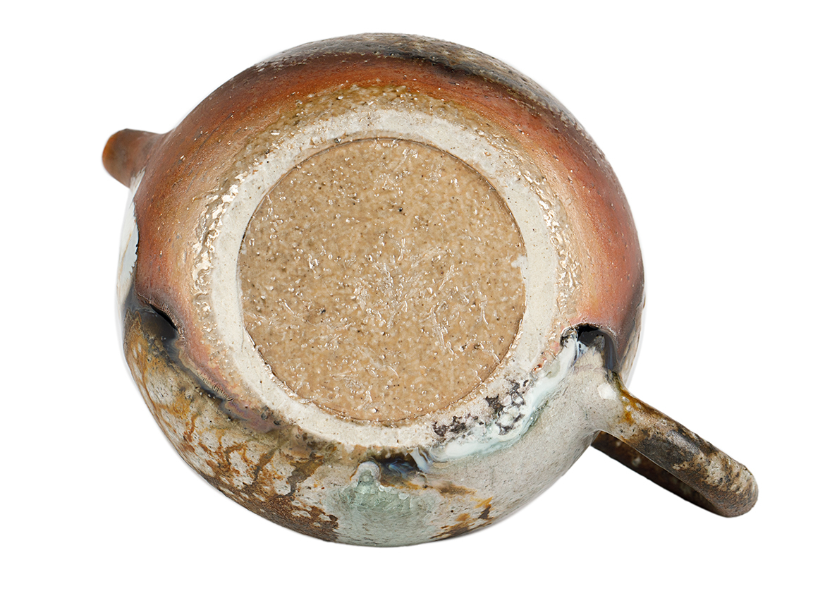 Чайник # 51953, дровяной обжиг, керамика Дэхуа, ручная работа, 170 мл.