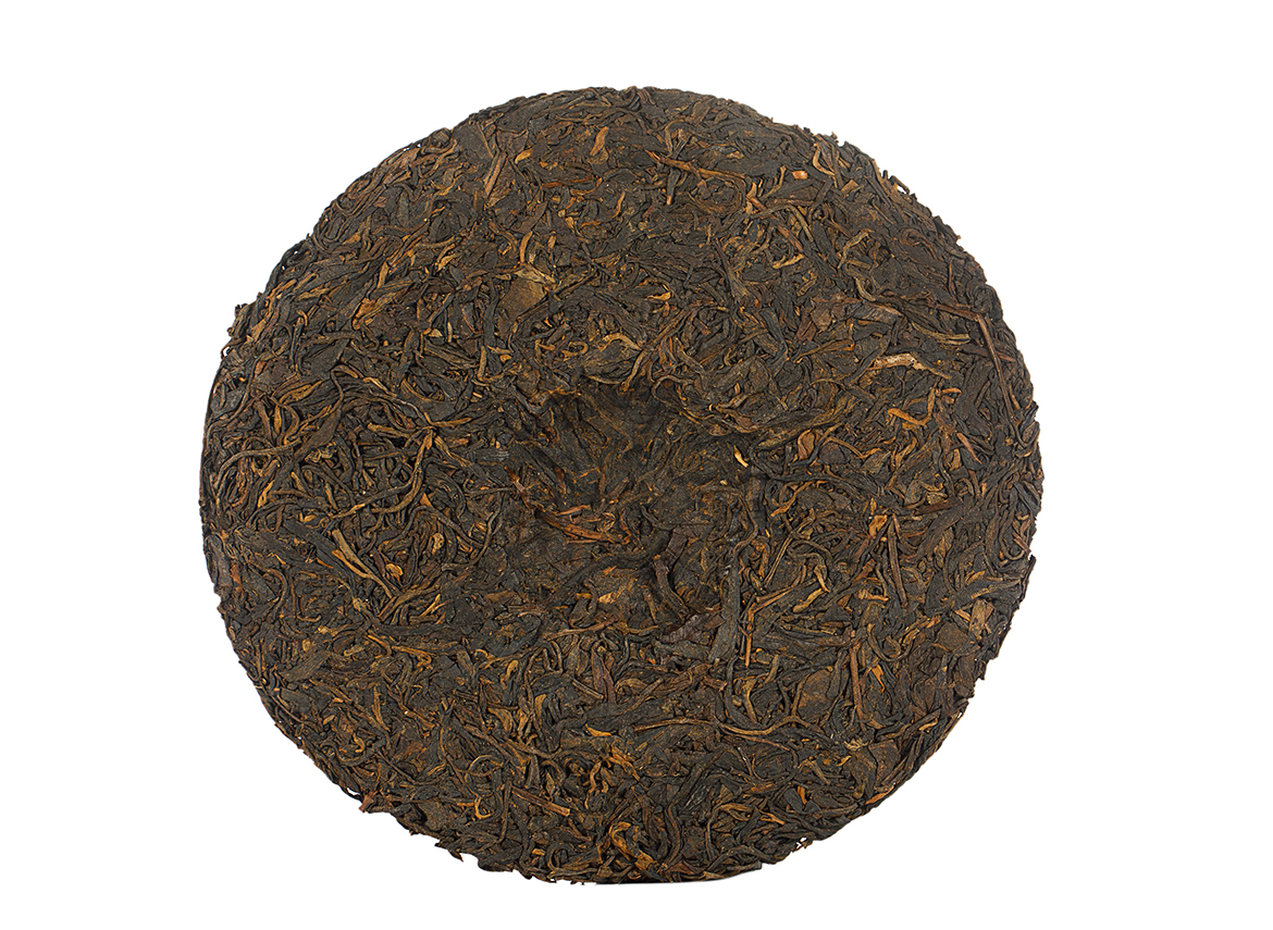 Лао Шэн пуэр "Зеленая печать", гонконгский сухой склад, 2003