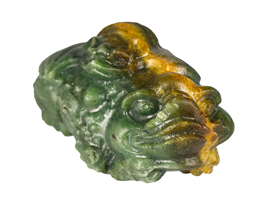 Украшение (фигурка Жаба) из а # 51997, нефрит
