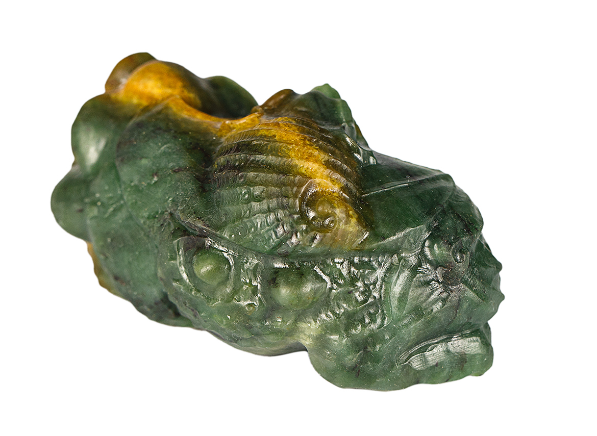 Украшение (фигурка Жаба) из а # 51997, нефрит