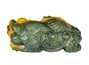 Украшение (фигурка Жаба) из а # 51997, нефрит