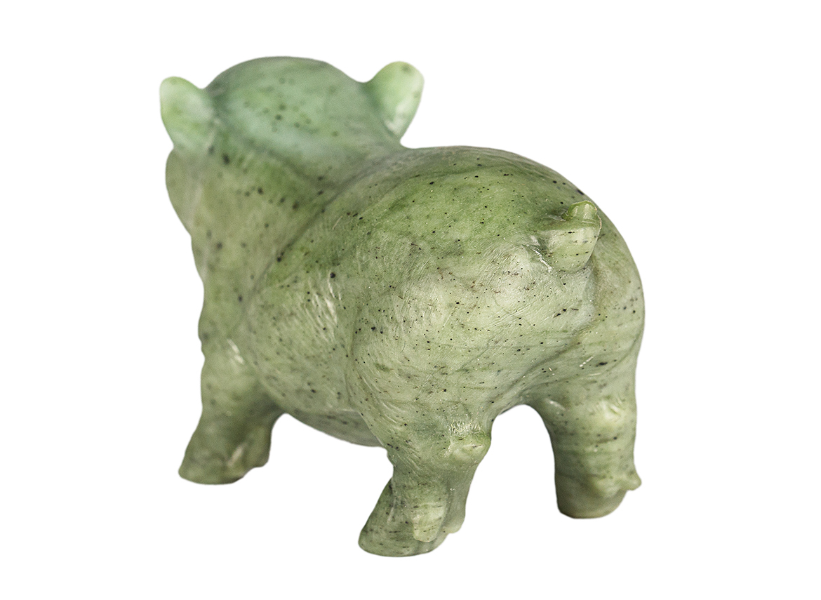 Украшение (фигурка Поросёнка) # 51998, нефрит