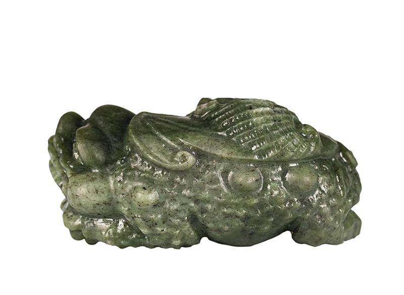 Украшение (фигурка Жаба) # 51999, нефрит