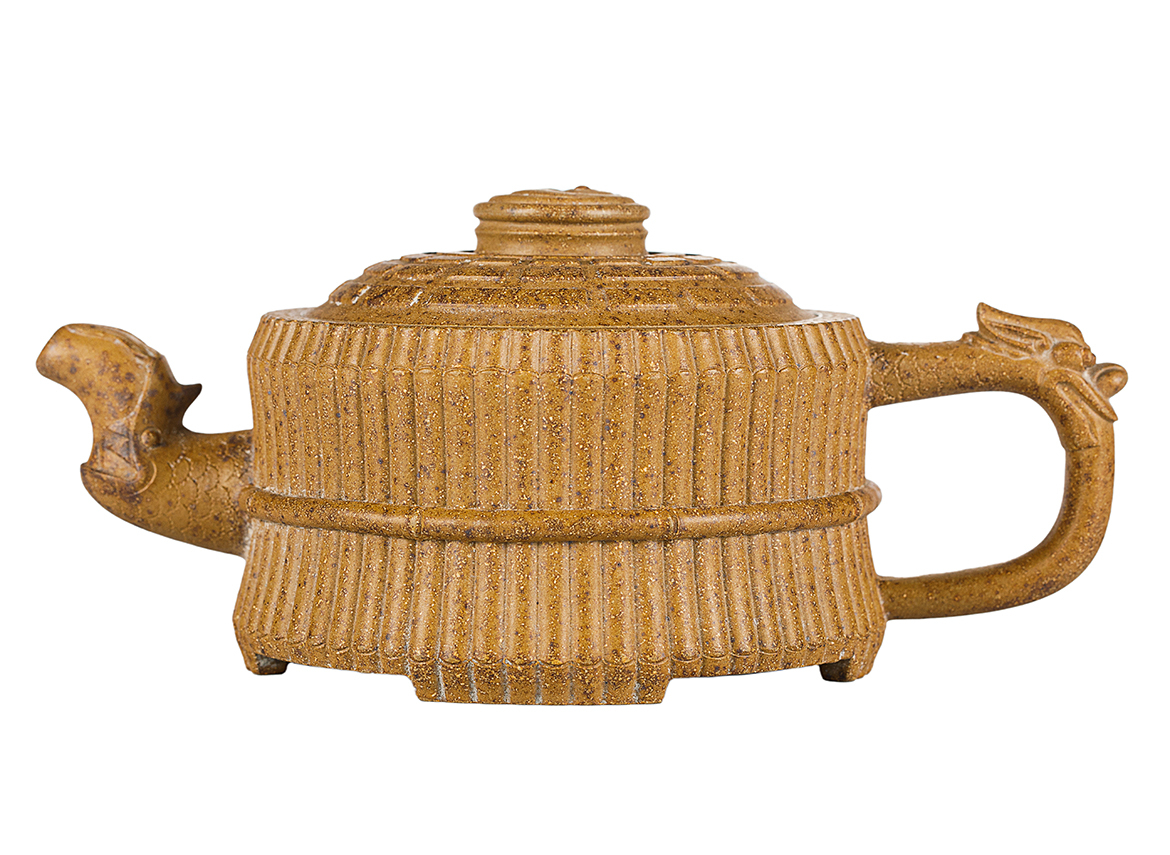 Чайник # 52000, дровяной обжиг/исинская глина, ручная работа, 400 мл.