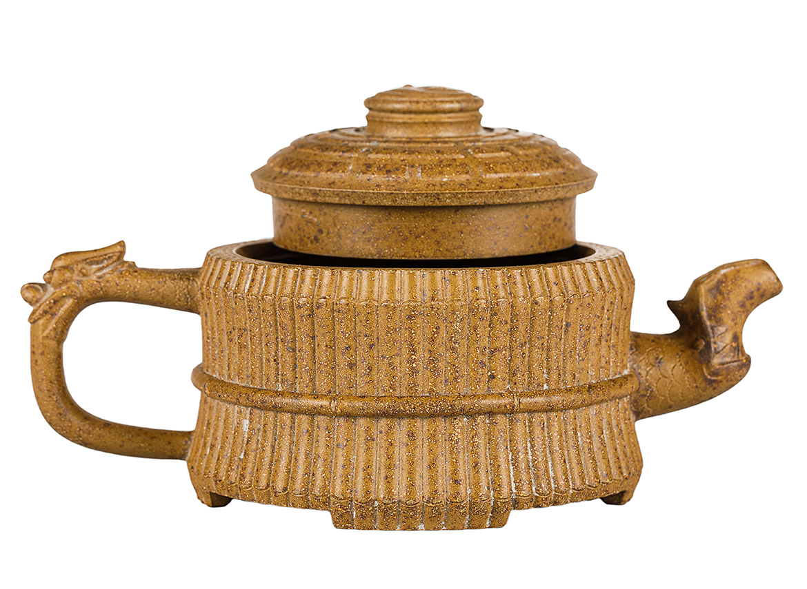 Чайник # 52000, дровяной обжиг/исинская глина, ручная работа, 400 мл.