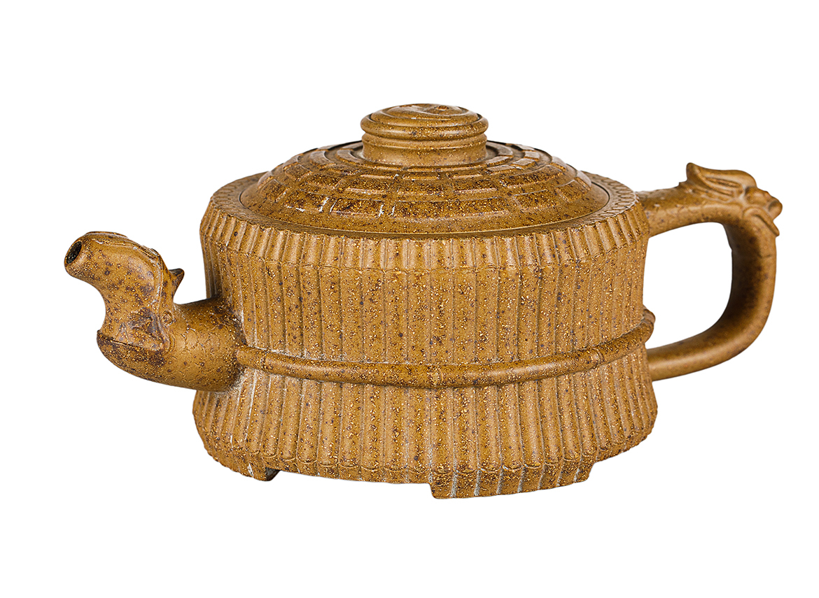 Чайник # 52000, дровяной обжиг/исинская глина, ручная работа, 400 мл.