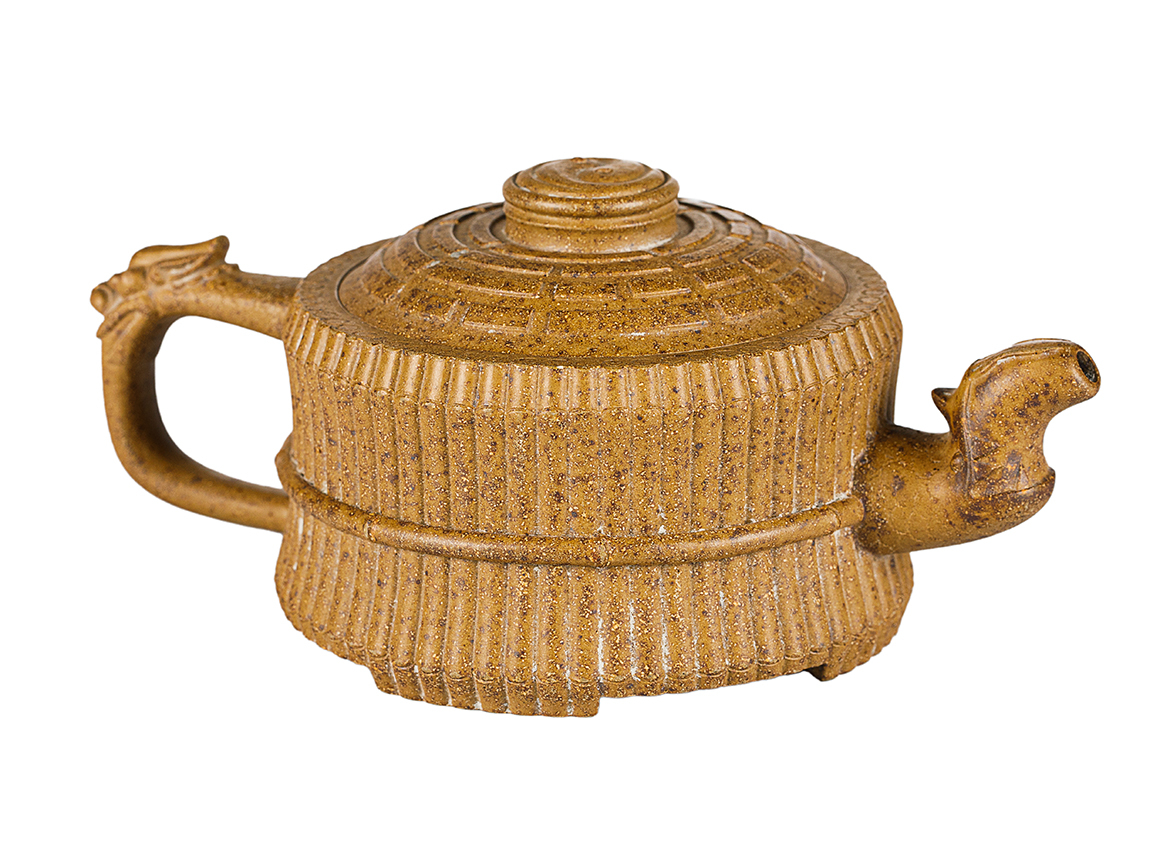 Чайник # 52000, дровяной обжиг/исинская глина, ручная работа, 400 мл.