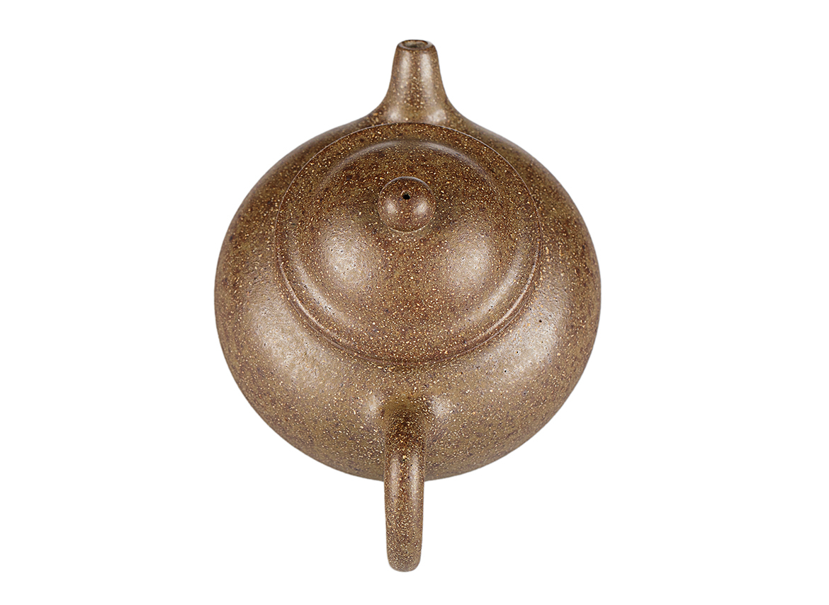 Чайник # 52002, дровяной обжиг/исинская глина, ручная работа, 130 мл.