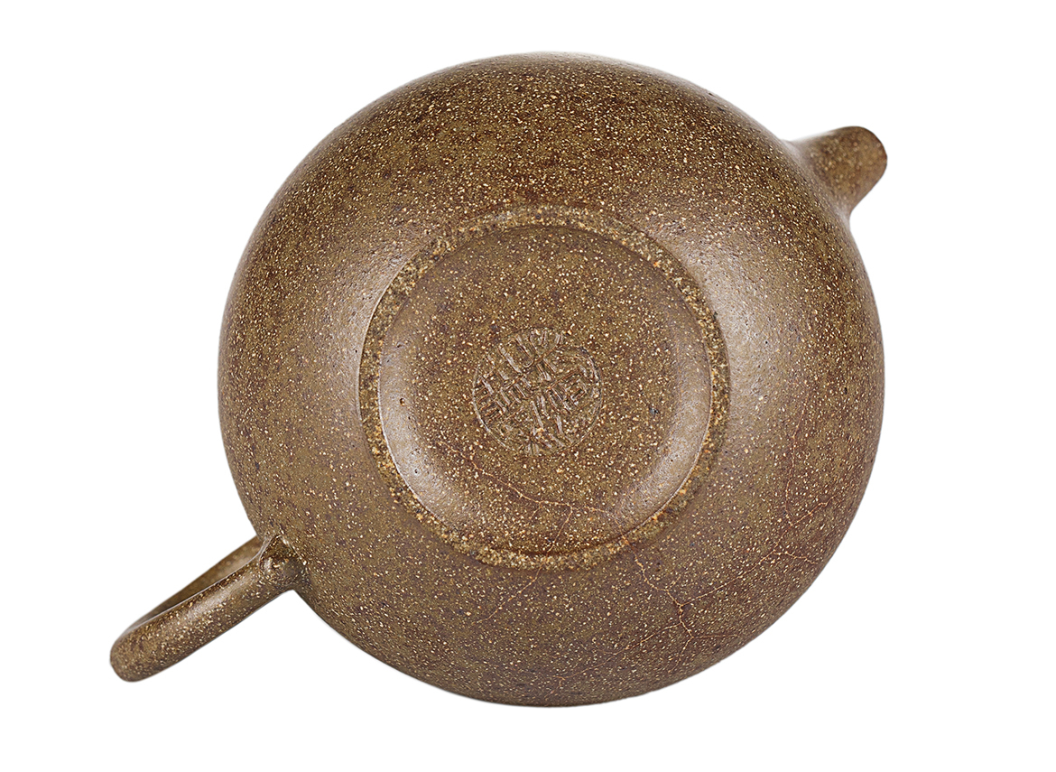 Чайник # 52002, дровяной обжиг/исинская глина, ручная работа, 130 мл.