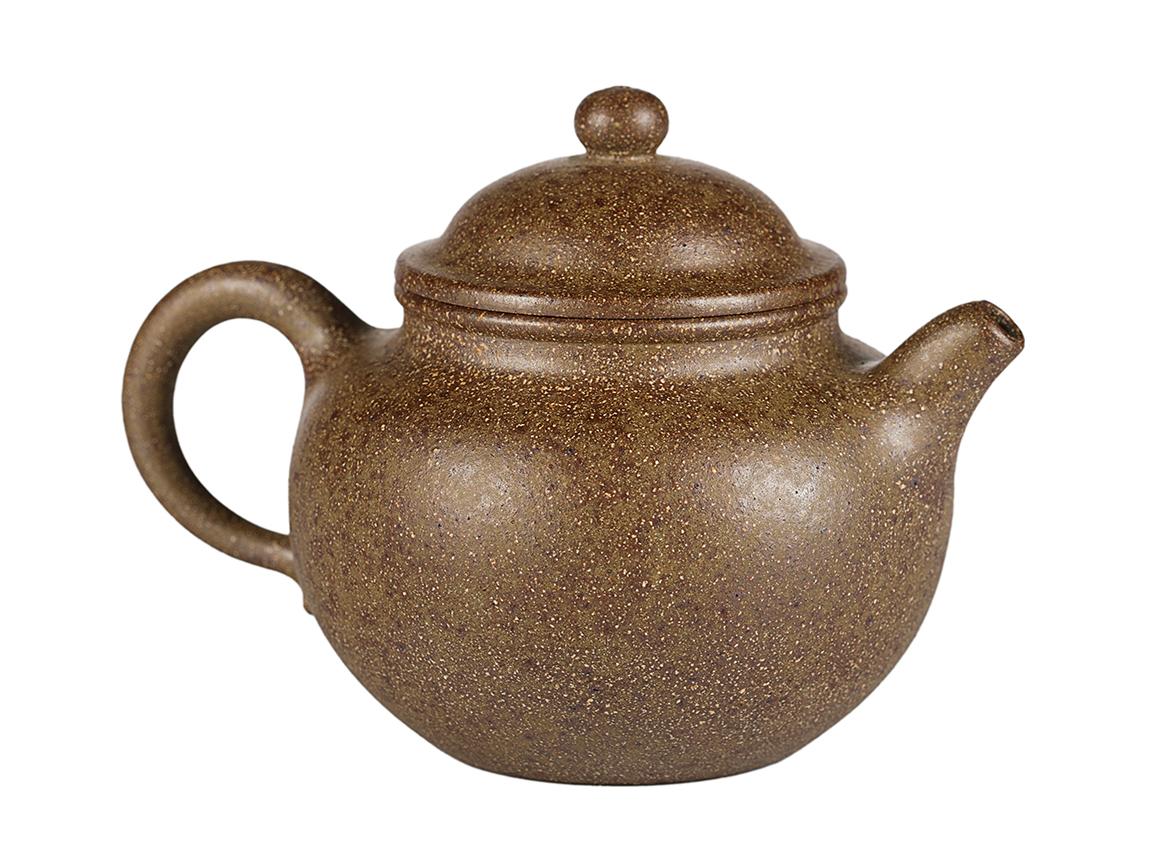 Чайник # 52002, дровяной обжиг/исинская глина, ручная работа, 130 мл.