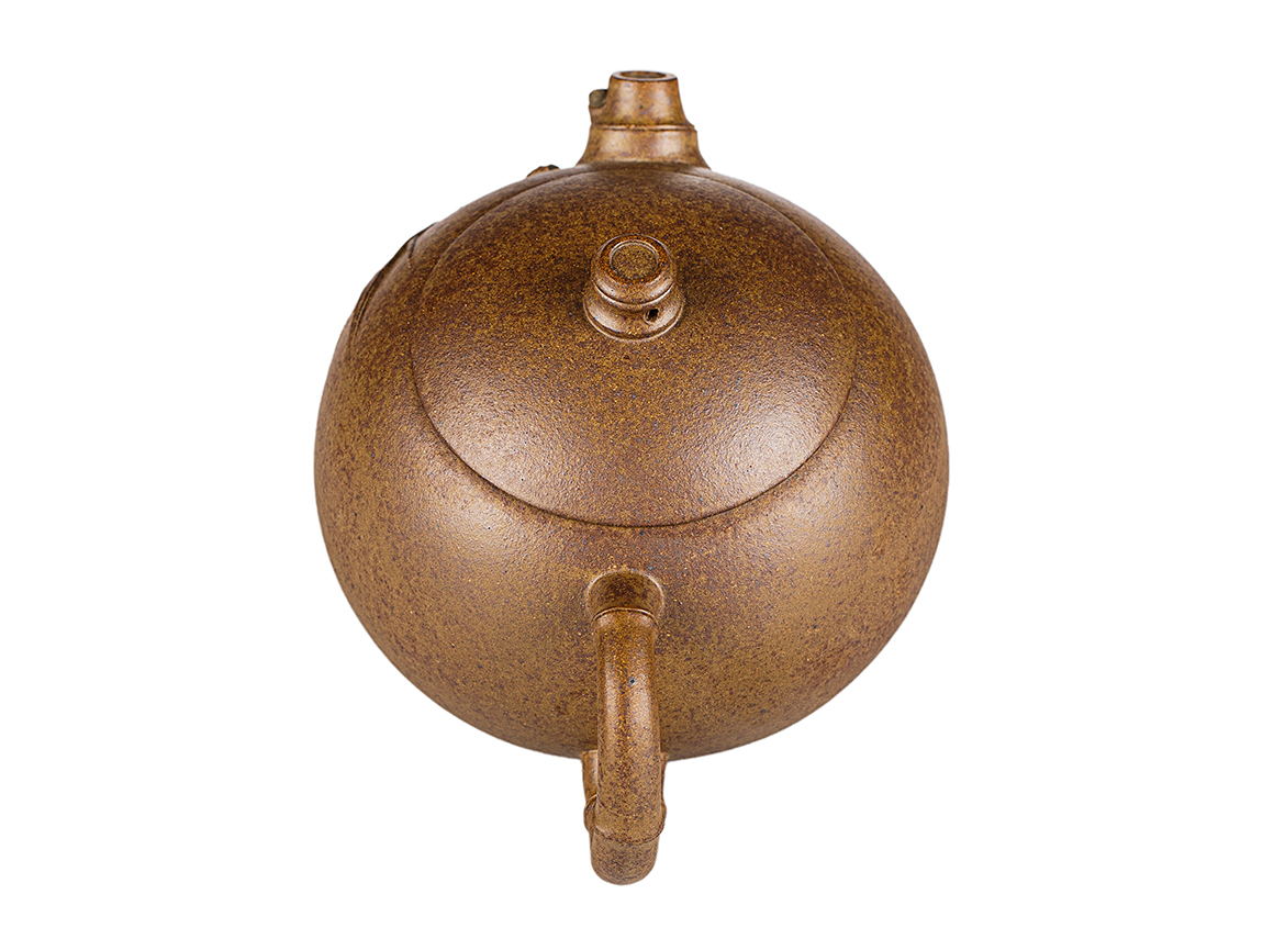 Чайник # 52004, дровяной обжиг/исинская глина, ручная работа, 260 мл.