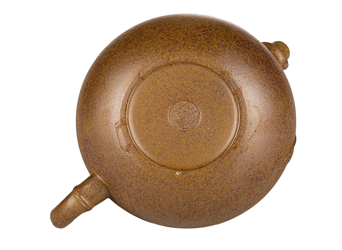 Чайник # 52004, дровяной обжиг/исинская глина, ручная работа, 260 мл.