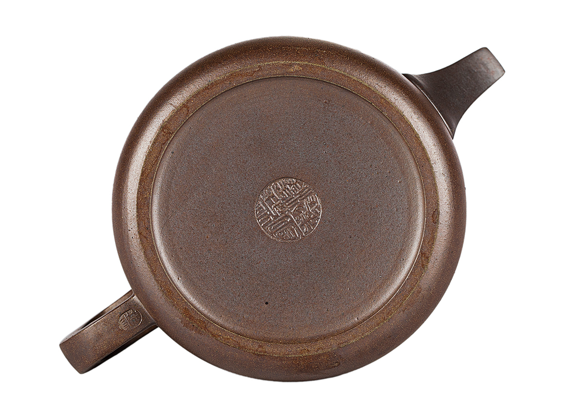 Чайник # 52006, дровяной обжиг/исинская глина, ручная работа, 190 мл.