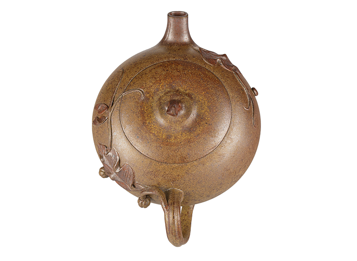 Чайник # 52008, дровяной обжиг/исинская глина, ручная работа, 150 мл.