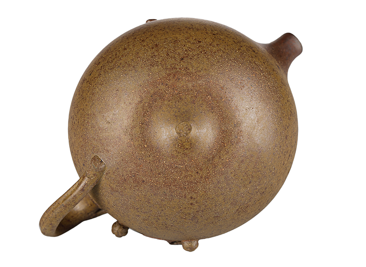 Чайник # 52008, дровяной обжиг/исинская глина, ручная работа, 150 мл.