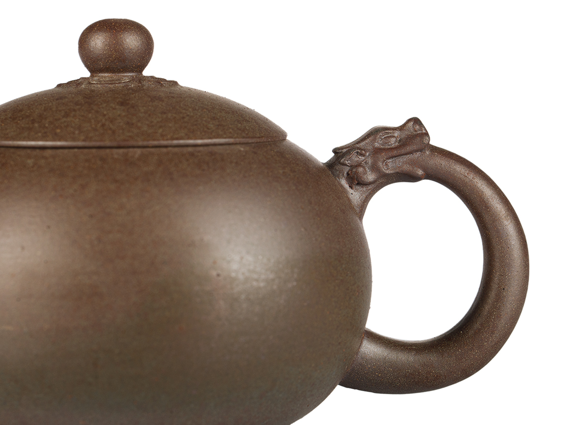 Чайник # 52009, дровяной обжиг/исинская глина, ручная работа, 250 мл.