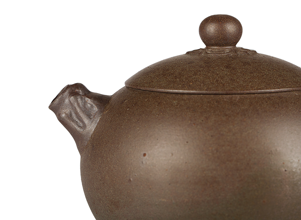 Чайник # 52009, дровяной обжиг/исинская глина, ручная работа, 250 мл.