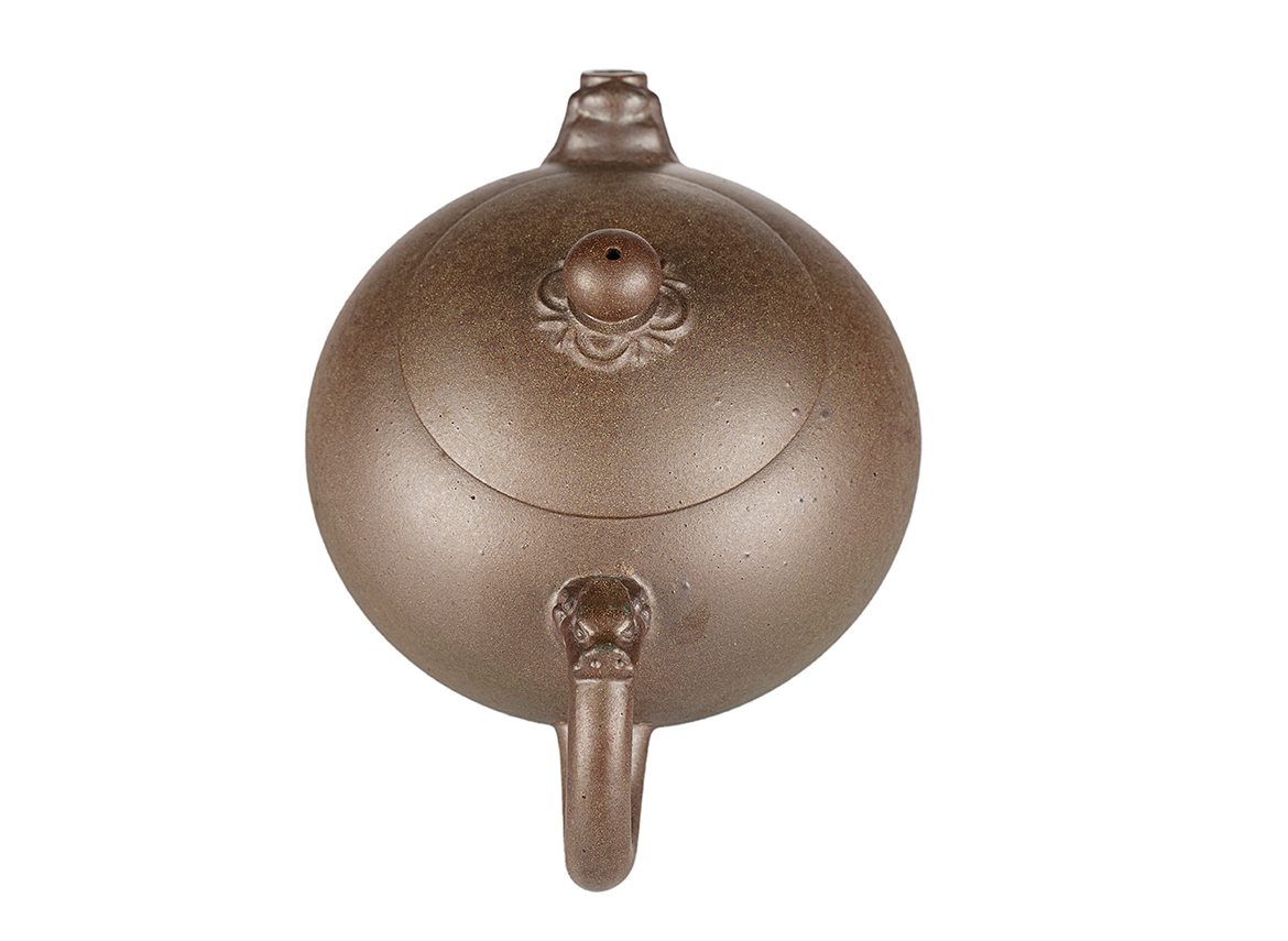 Чайник # 52009, дровяной обжиг/исинская глина, ручная работа, 250 мл.