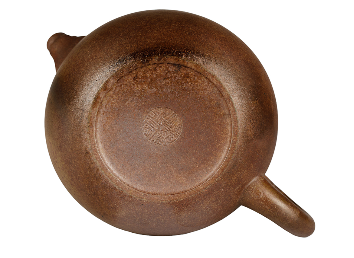 Чайник # 52012, дровяной обжиг/исинская глина, ручная работа, 254 мл.