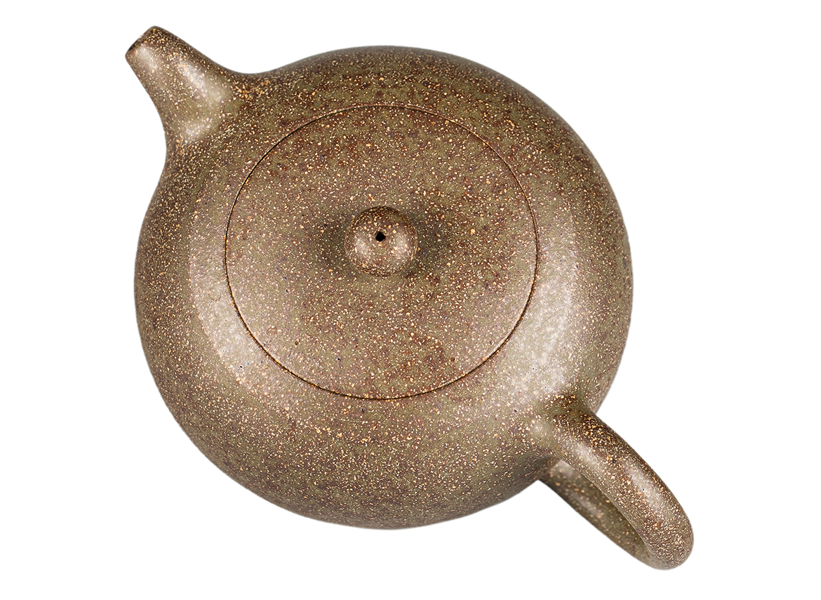 Чайник # 52013, дровяной обжиг/исинская глина, ручная работа, 140 мл.