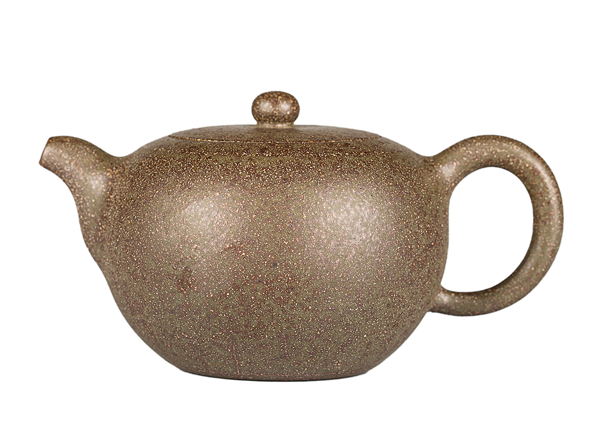 Чайник # 52013, дровяной обжиг/исинская глина, ручная работа, 140 мл.