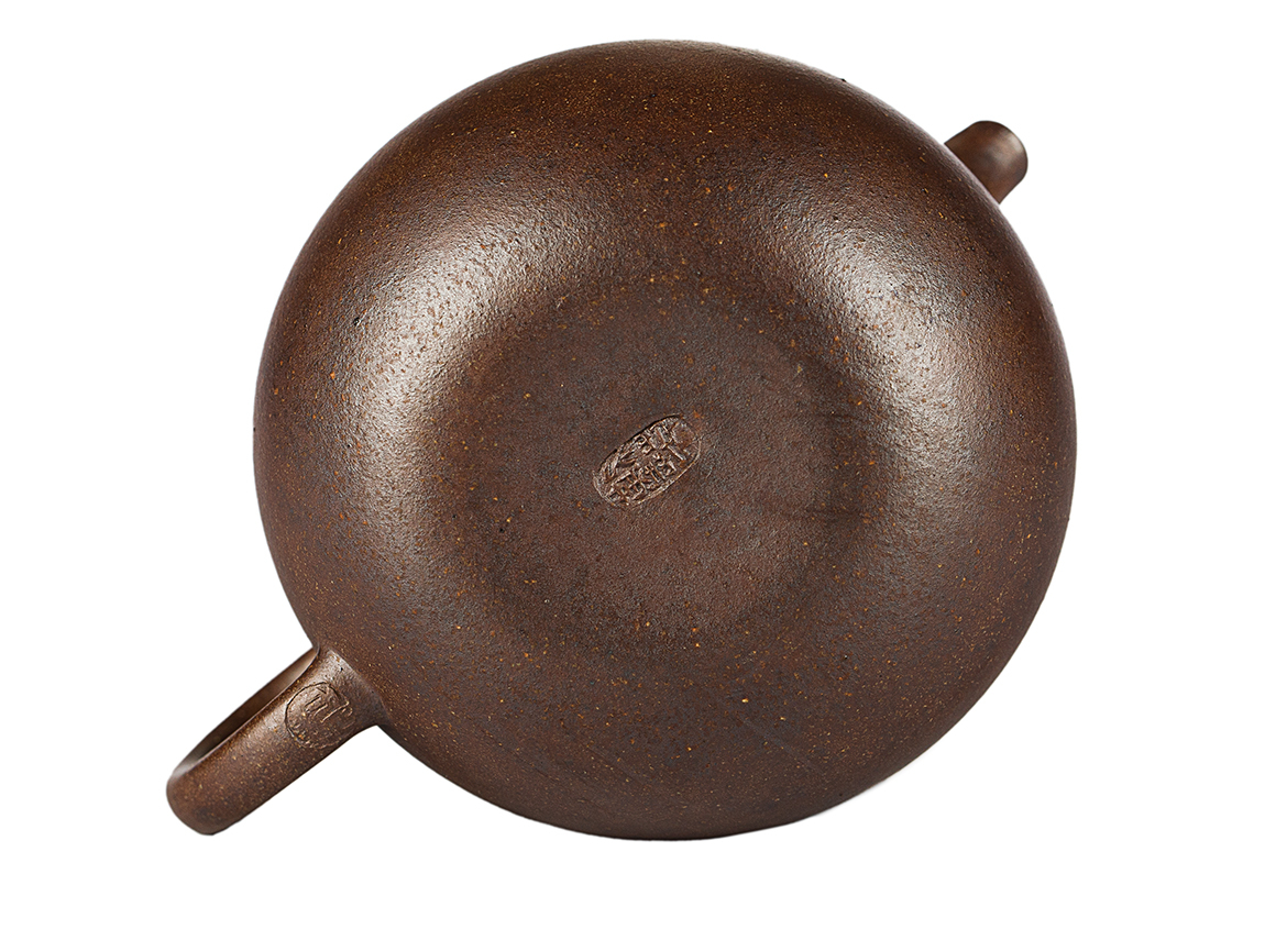 Чайник # 52029, дровяной обжиг/исинская глина, ручная работа, 100 мл.