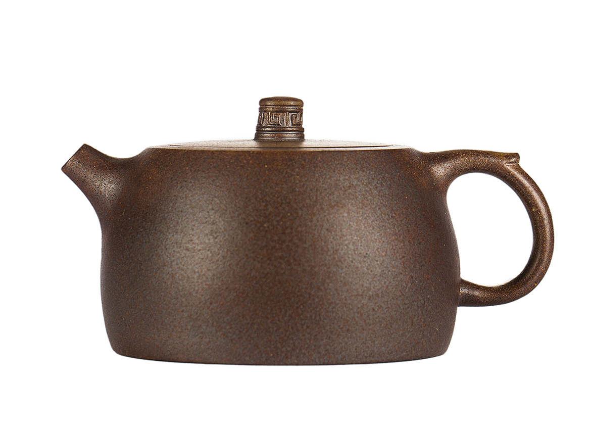 Чайник # 52030, дровяной обжиг/исинская глина, ручная работа, 260 мл.