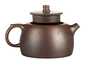 Чайник # 52030, дровяной обжиг/исинская глина, ручная работа, 260 мл.