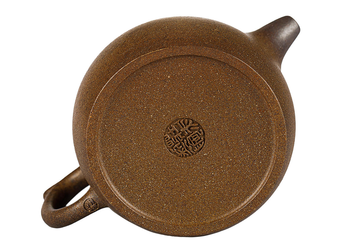 Чайник # 52031, дровяной обжиг/исинская глина, ручная работа, 170 мл.