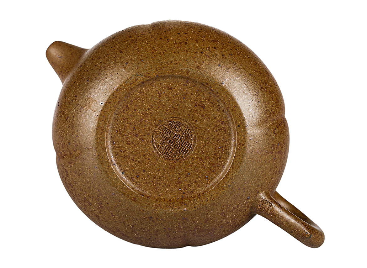 Чайник # 52037, дровяной обжиг/исинская глина, ручная работа, 270 мл.