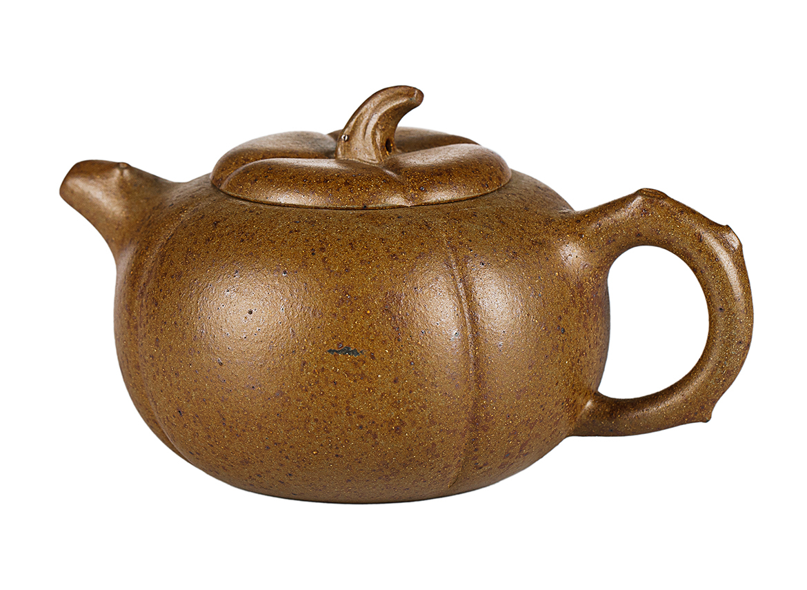 Чайник # 52037, дровяной обжиг/исинская глина, ручная работа, 270 мл.